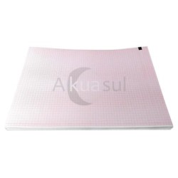 Papel para Electrocardiografo Edan MS1-32462 Plegable Hellige 209mm X59M – 1 Paquete
