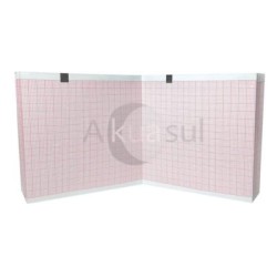 Papel para Electrocardiografo Schiller 2.157.014 Plegable 90mm X36M – 1 Paquete