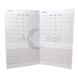 Papel para Cardiotocografo Lgmd 4305AAO Plegable Corometrics 152mm – 1 Paquete