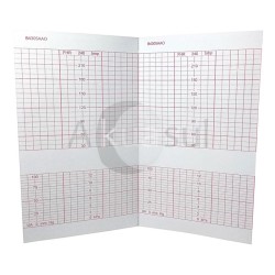 Papel para Cardiotocografo Lgmd 4305AAO Plegable Corometrics 152mm – 1 Paquete