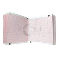Papel para Desfibrilador Zoll 8000-0300 Plegable 90mm X30M – 1 Paquete