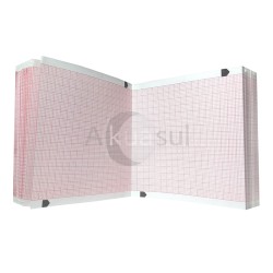 Papel para Desfibrilador Zoll 8000-0300 Plegable 90mm X30M – 1 Paquete