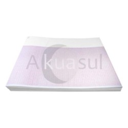 Papel para Electrocardiografo Burdick P/N007868 Plegable 8-7/16 X56 M – 1 Paquete