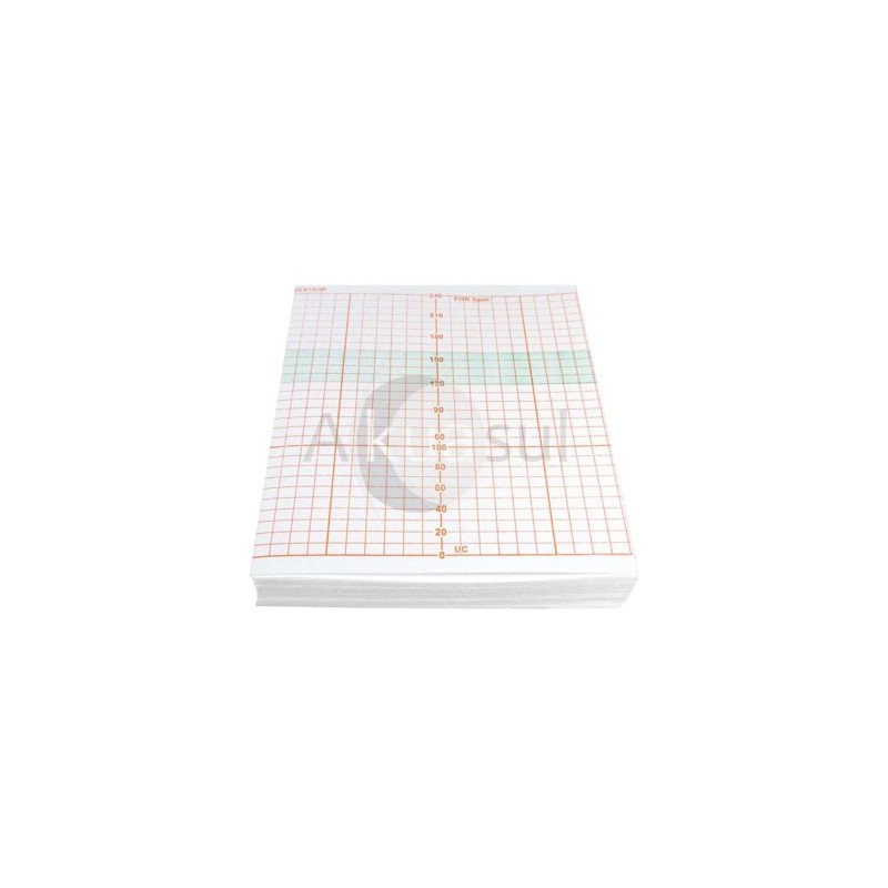 Papel para Cardiotocografo Biocare CTG112X100X160P Plegable – 1 Paquete