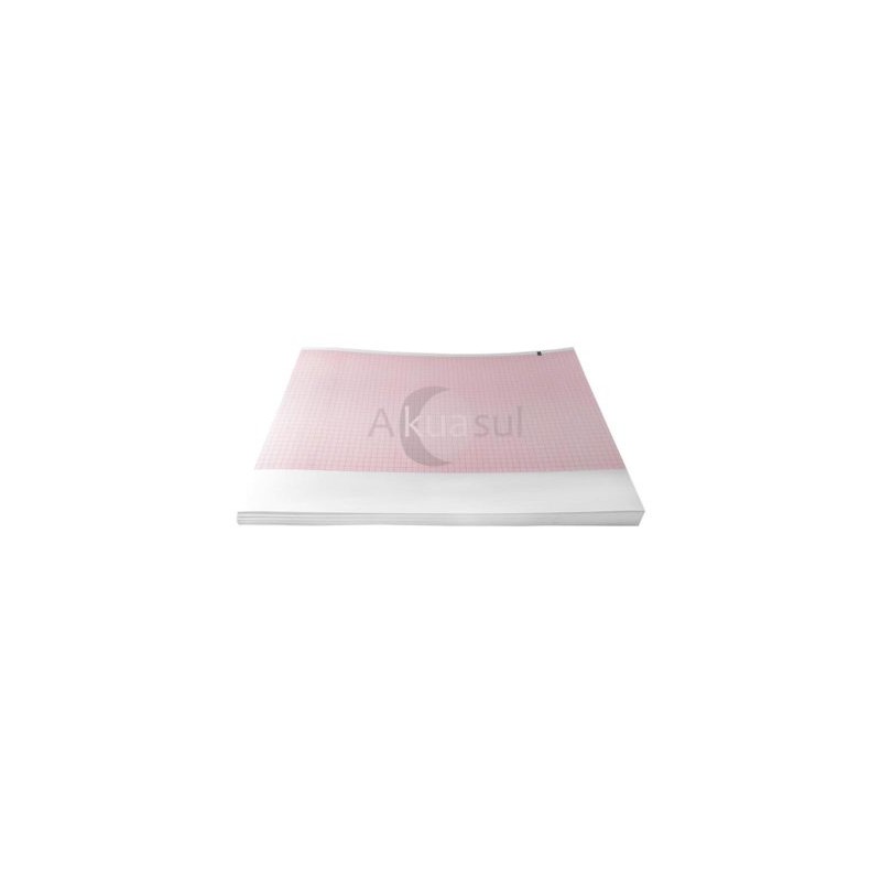 Papel para Electrocardiografo G.E. 9100-026-51 Plegable Mortara 210mm – 1 Paquete