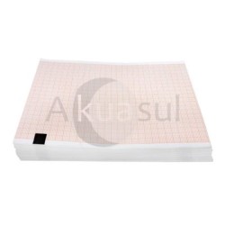 Papel para Electrocardiografo Fukuda Denshi OP-222TE Plegable 109.5mm – 1 Paquete