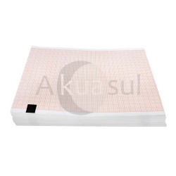 Papel para Electrocardiografo Fukuda Denshi OP-222TE Plegable 109.5mm – 1 Paquete