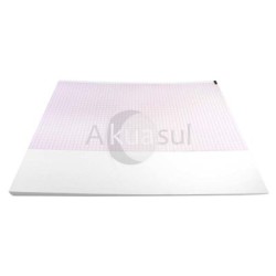 Papel para Electrocardiografo Burdick 716-0237-00/100F Plegable 215mm X92 – 1 Paquete