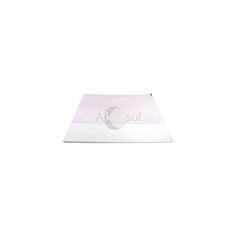 Papel para Electrocardiografo Burdick 716-0237-00/100F Plegable 215mm X92 – 1 Paquete
